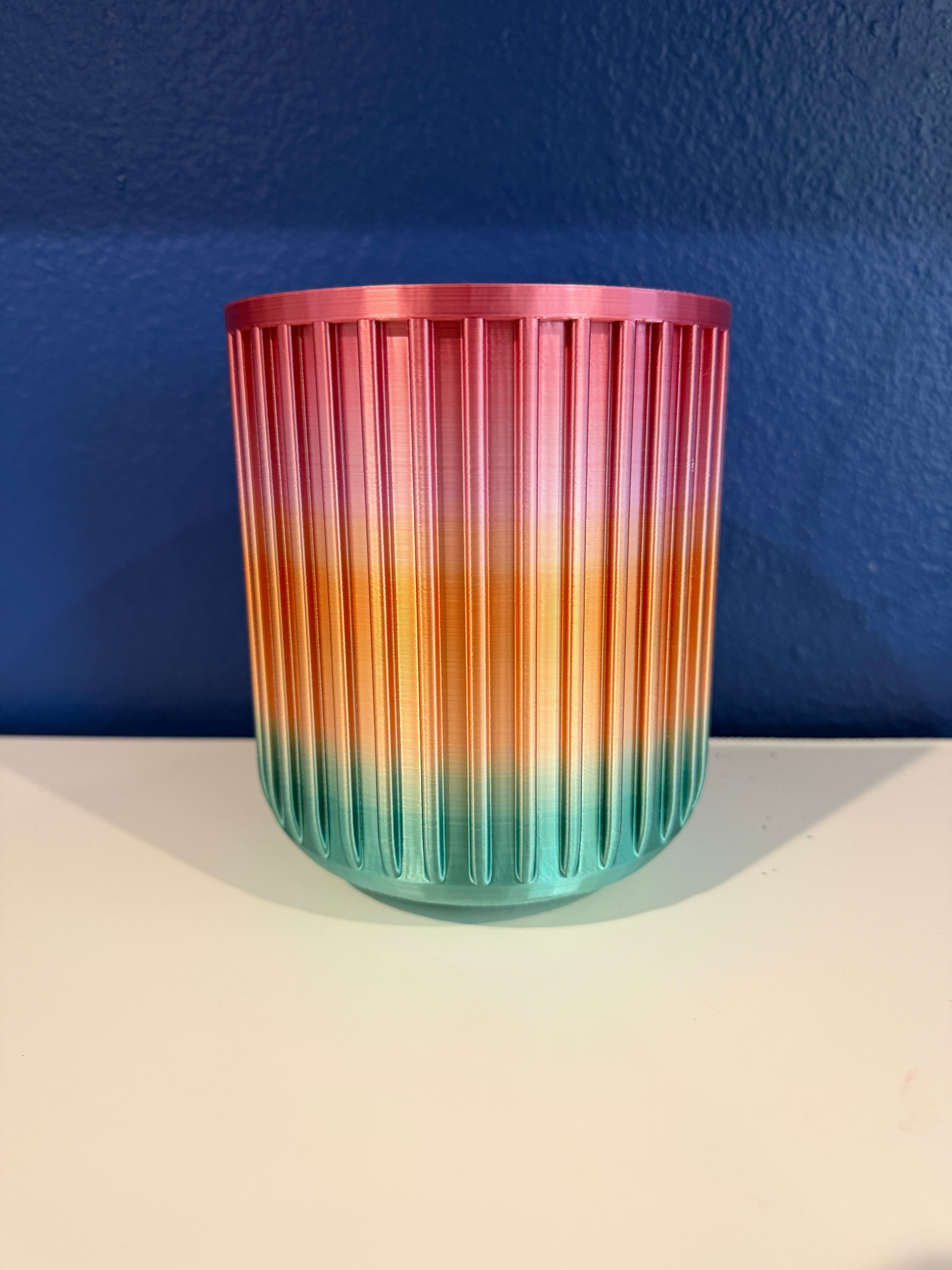Ribbed Planter