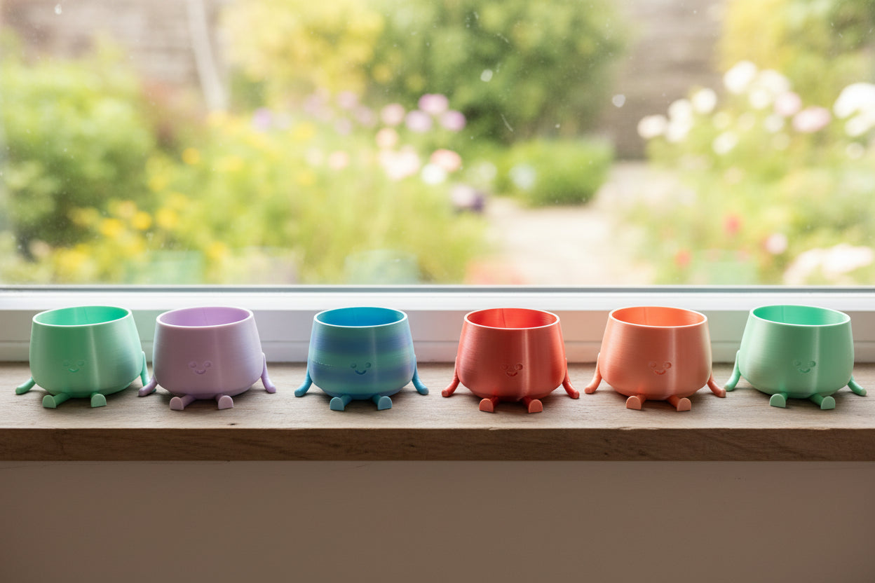 Happy Face Planter (Medium)